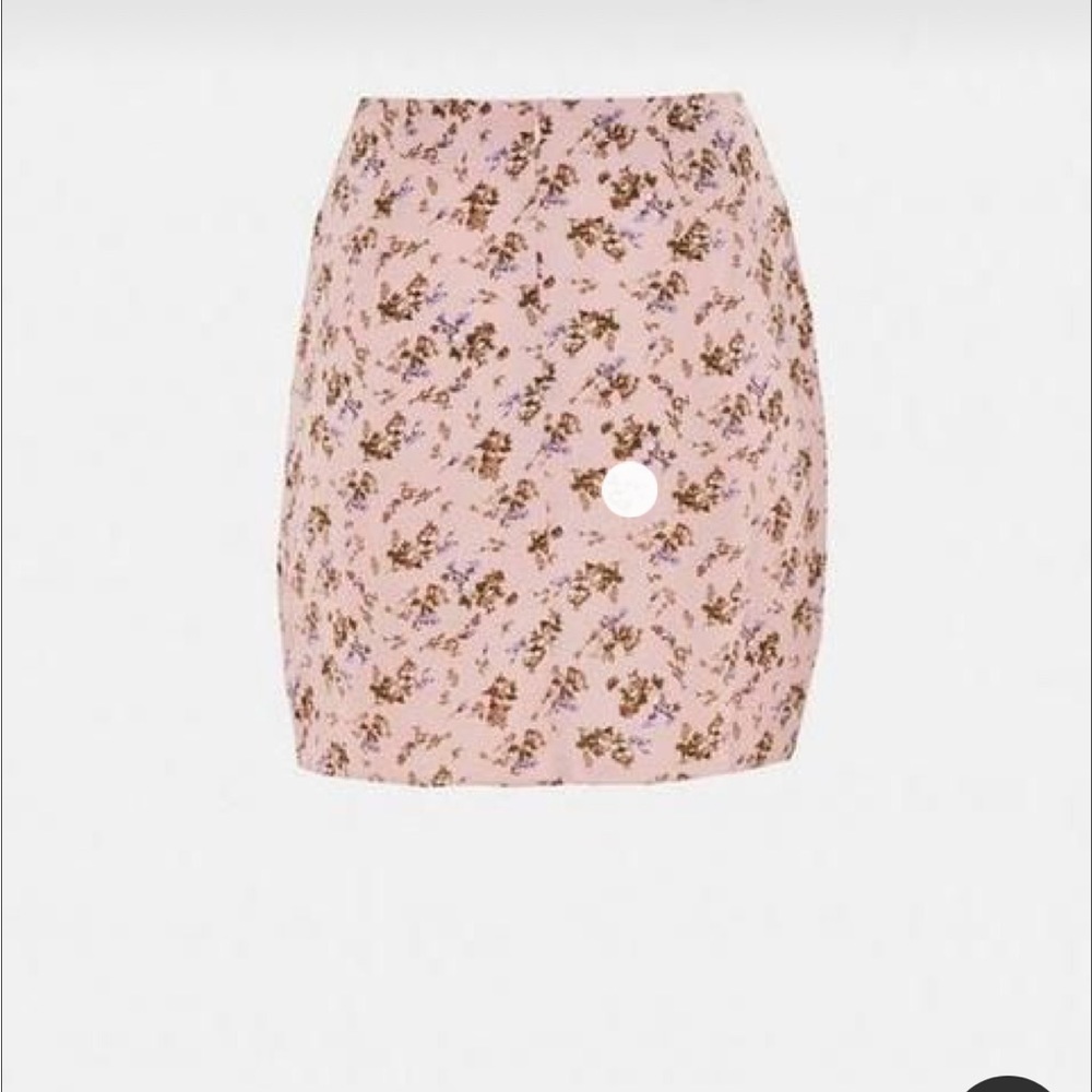 NWT Missguided Floral Skirt - Picture 2 of 7